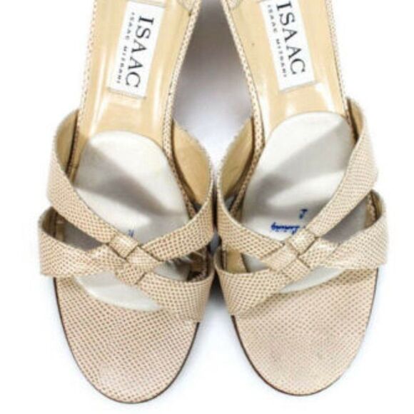 isaac - Issac Mizrahi Open Toe Slide Sandals 8.5 - Picture 2 of 4